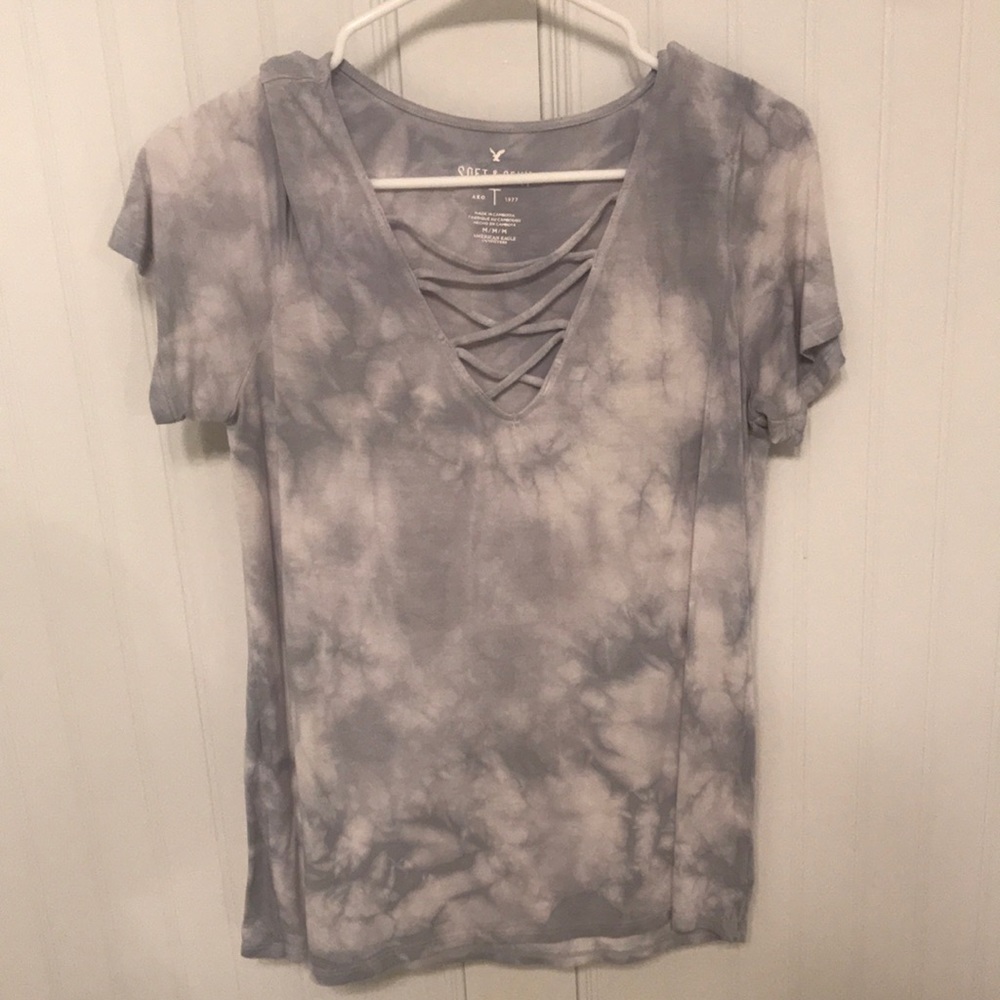 Cross front T-shirt